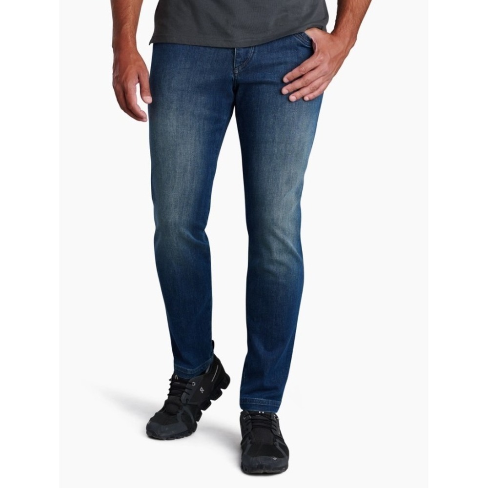 KUHL Tapered Jeans Mens 32x30 Medium Wash Performance Denim Stretch Rebound $119